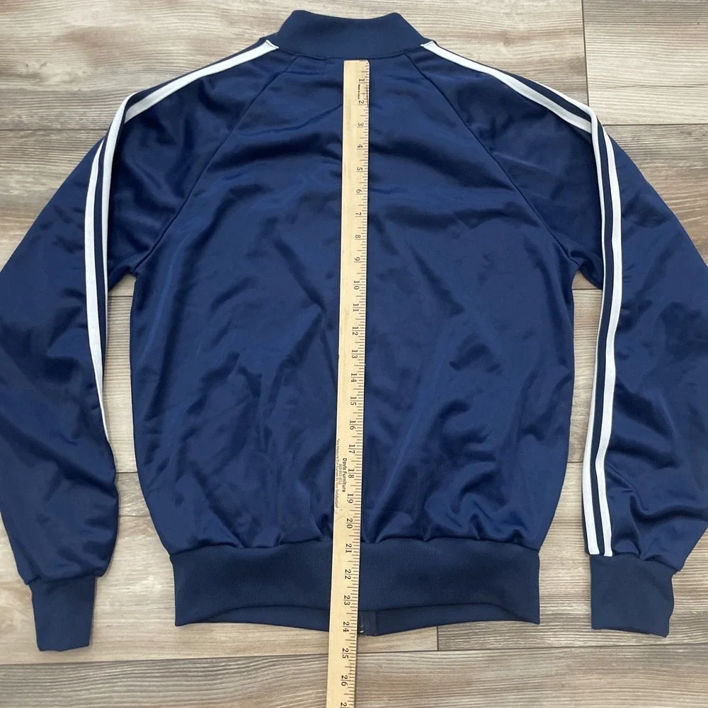 Vintage Todd 1 Track Jacket Size M – Blue & White‎ Stripes 1980s–1990s
